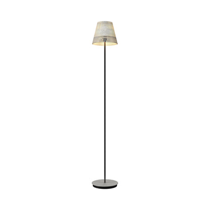 Living Hinges 3058 Floor Lamp in Organic White.
