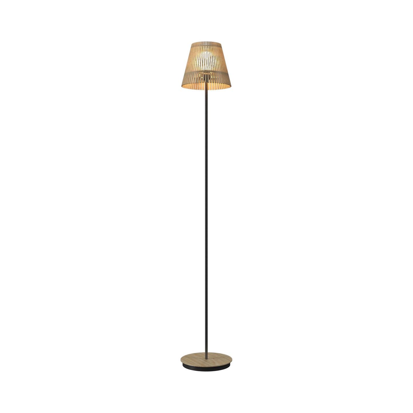 Living Hinges 3058 Floor Lamp in Sand.