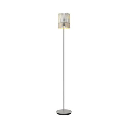 Living Hinges 3059 Floor Lamp in Organic White.