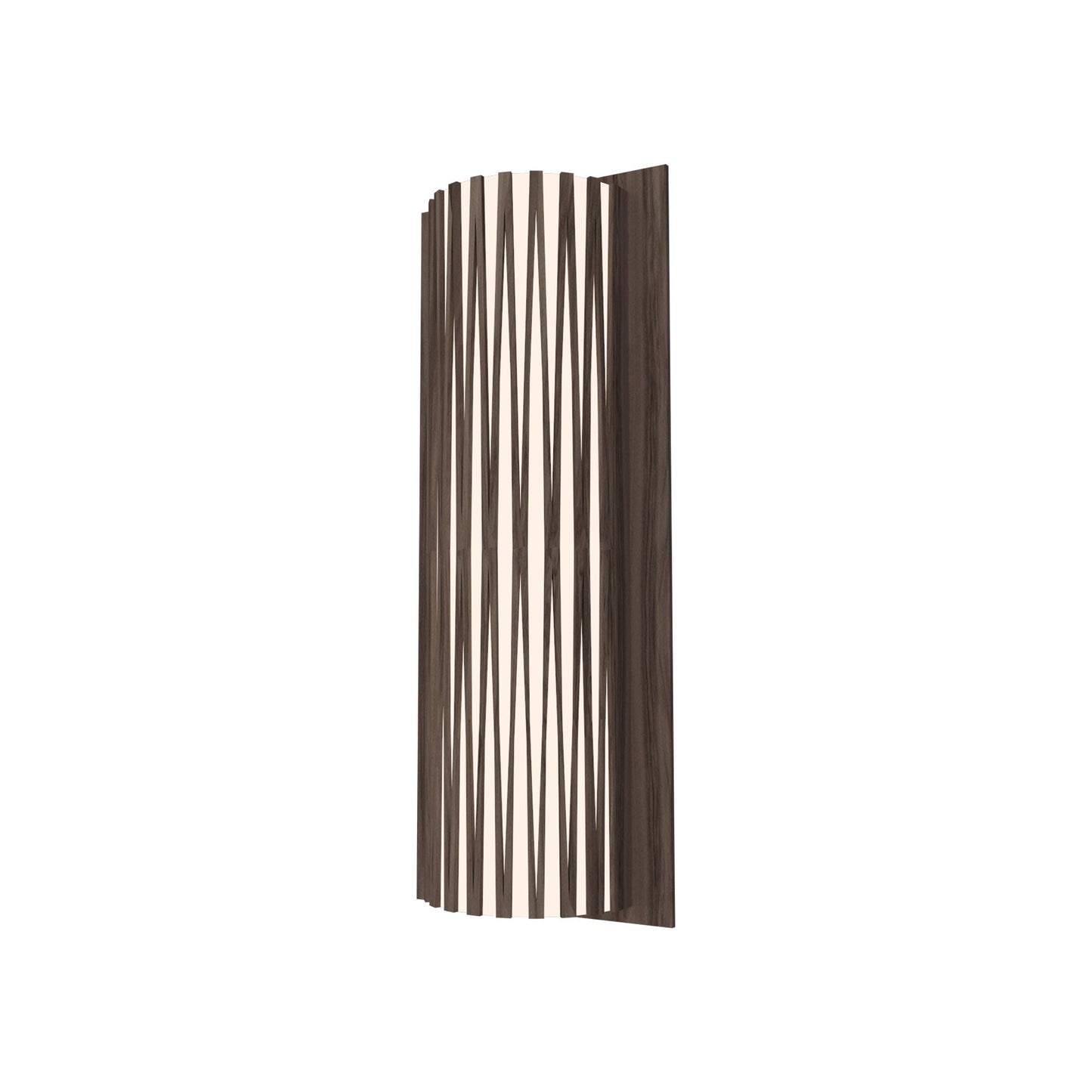 Living Hinges 4067 Wall Light in American Walnut (19.69-Inch).