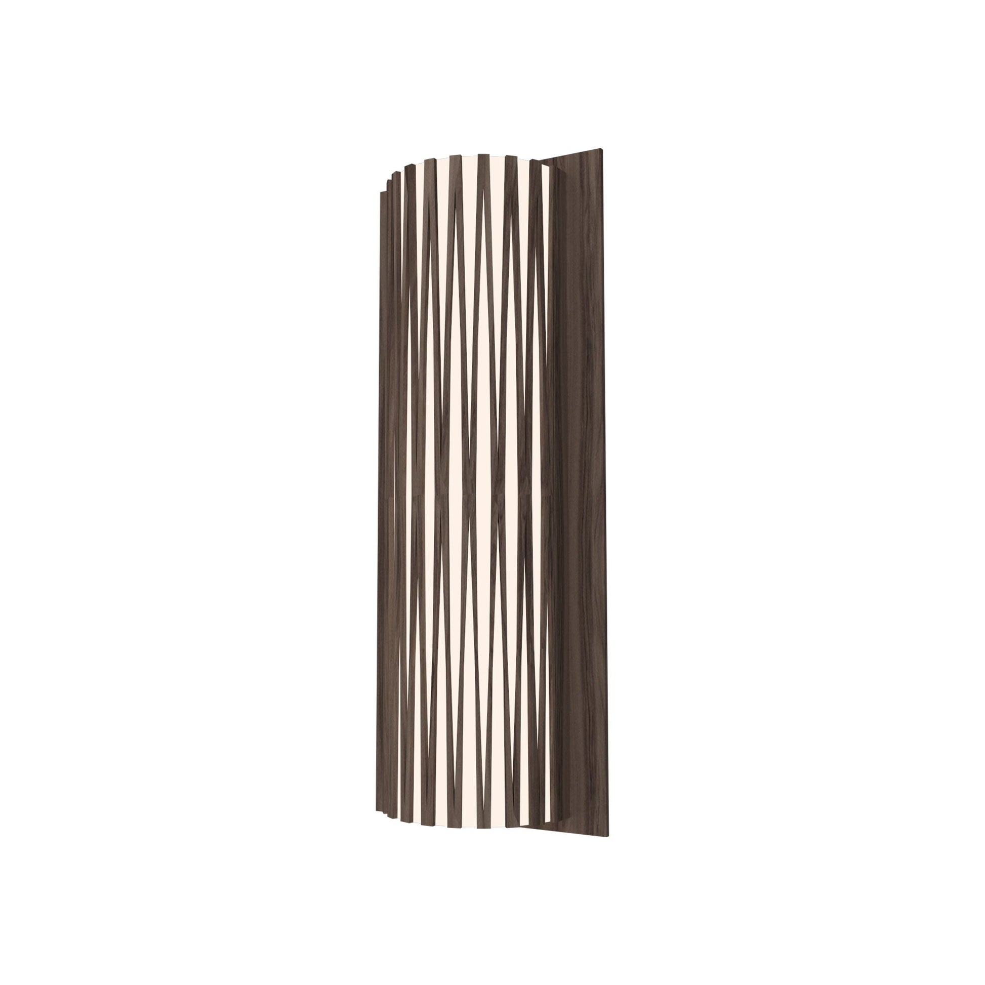 Living Hinges 4067 Wall Light in American Walnut (19.69-Inch).