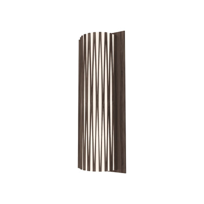 Living Hinges 4067 Wall Light in American Walnut (19.69-Inch).