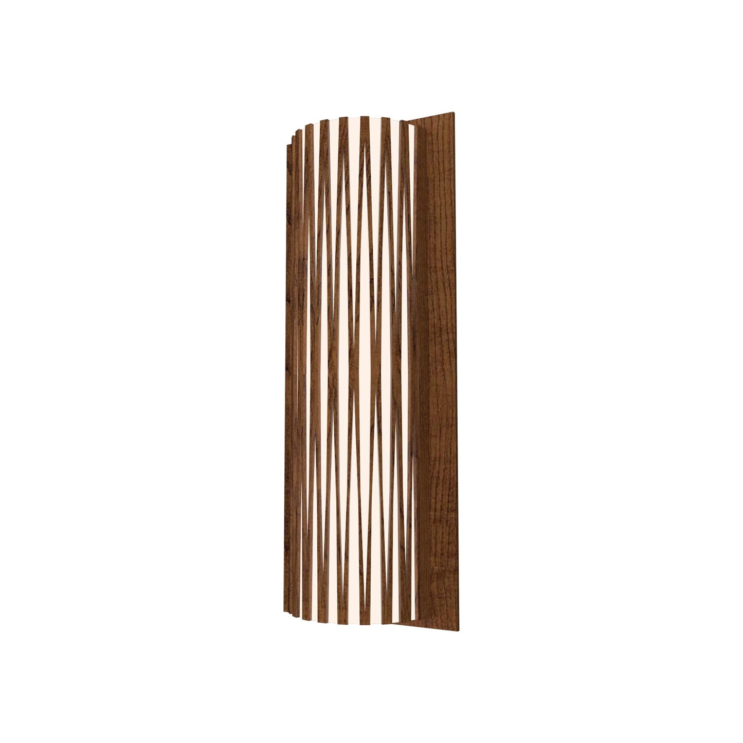 Living Hinges 4067 Wall Light in Imbuia (19.69-Inch).