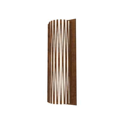 Living Hinges 4067 Wall Light in Imbuia (19.69-Inch).