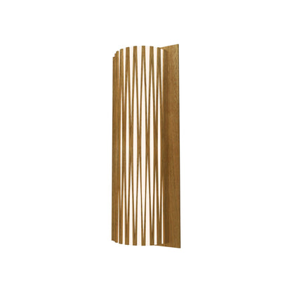 Living Hinges 4067 Wall Light in Louro Freijo (19.69-Inch).
