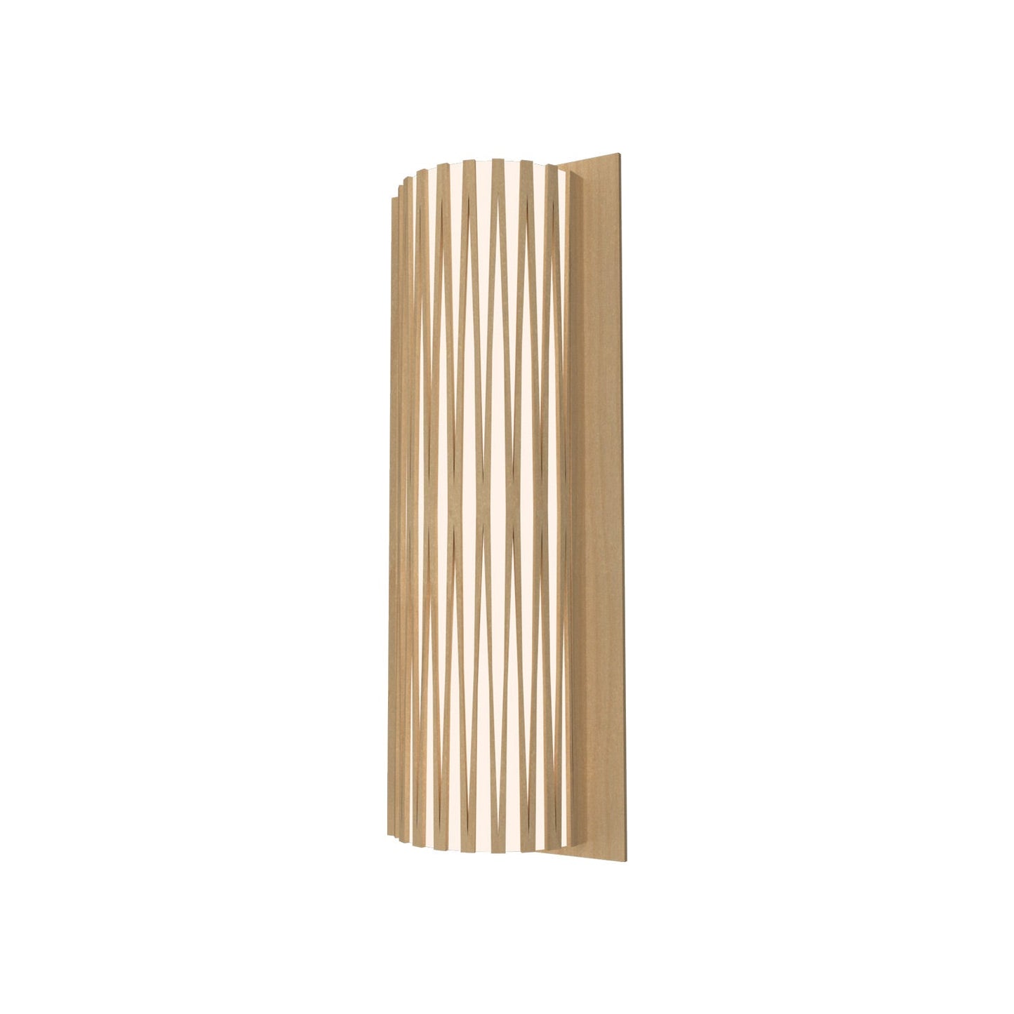 Living Hinges 4067 Wall Light in Maple (19.69-Inch).