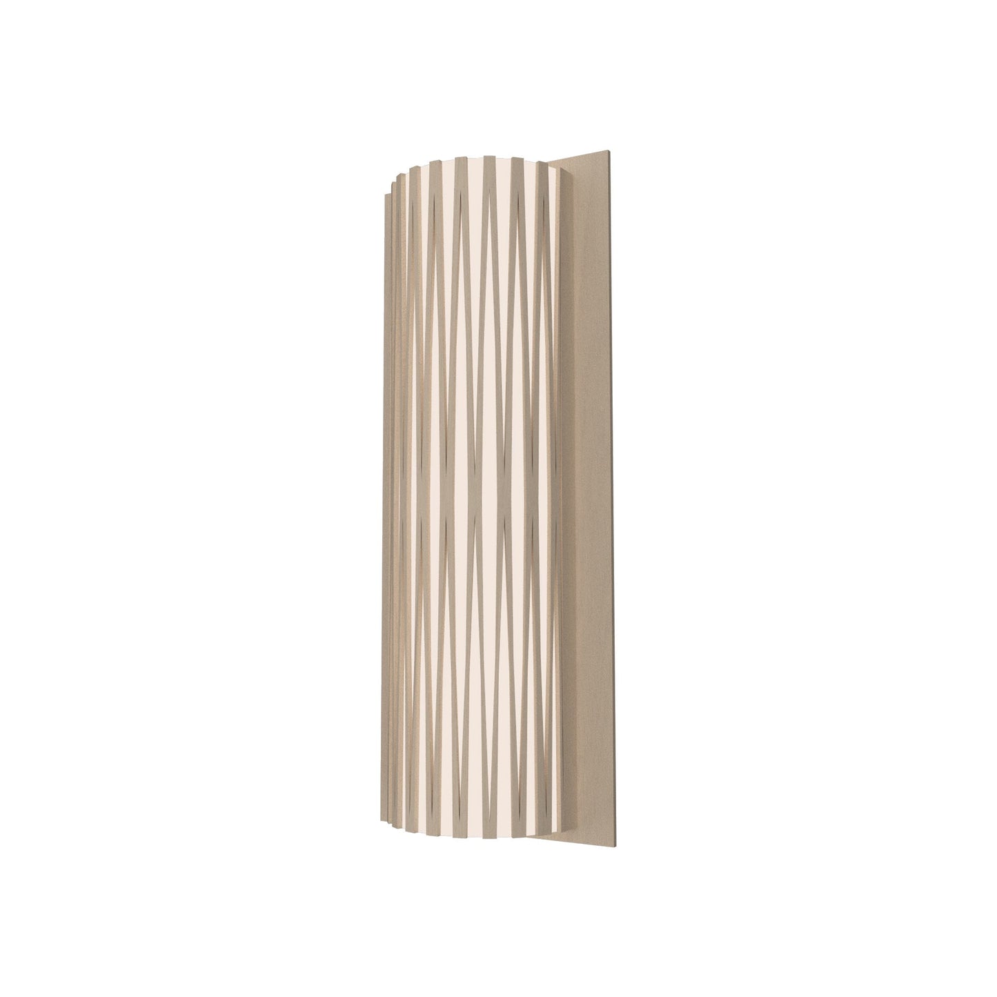 Living Hinges 4067 Wall Light in Organic Cappuccino (19.69-Inch).