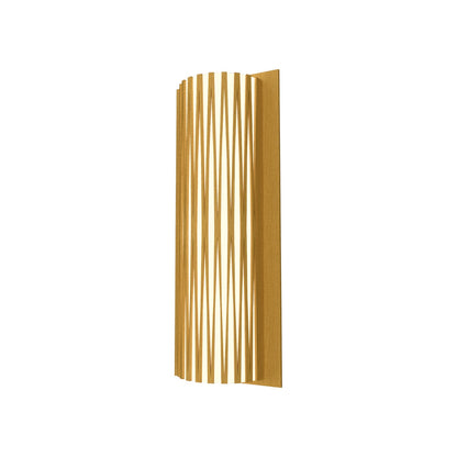 Living Hinges 4067 Wall Light in Organic Gold (19.69-Inch).