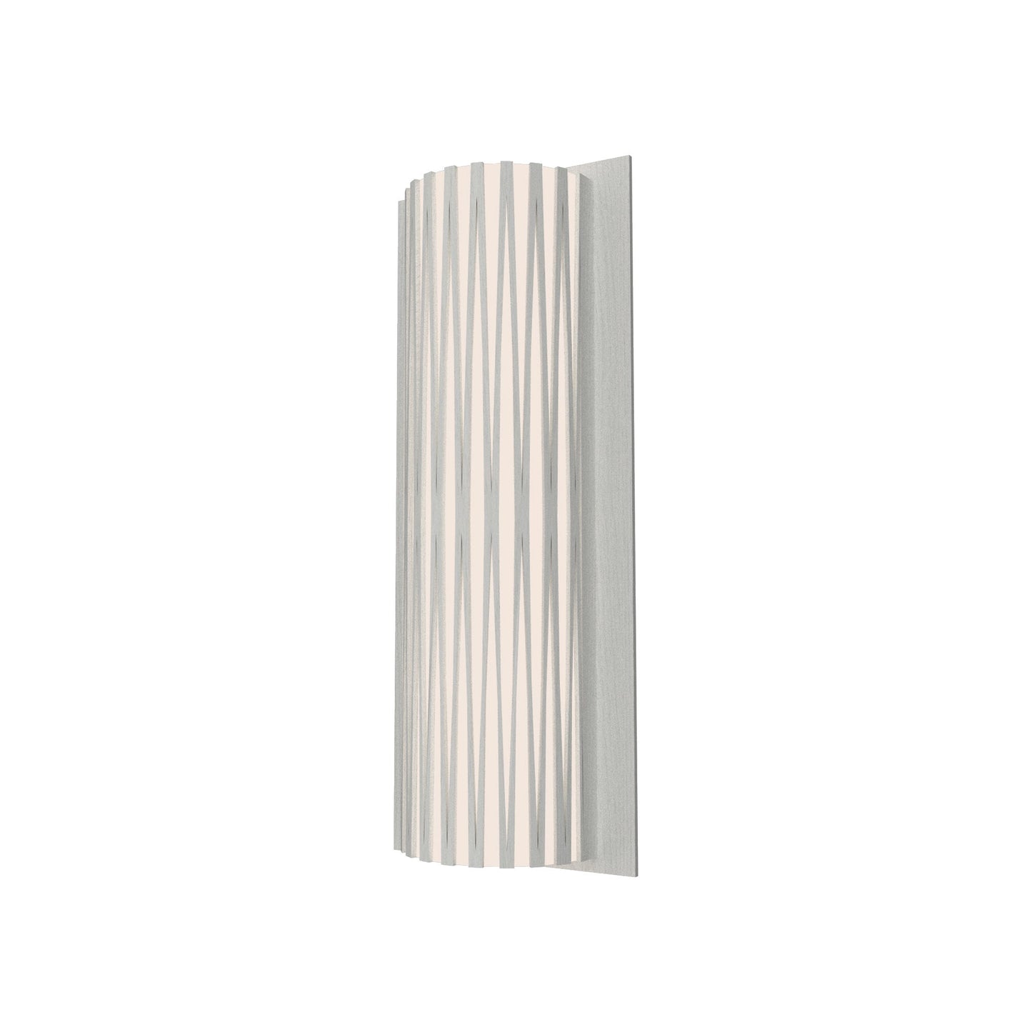Living Hinges 4067 Wall Light in Organic White (19.69-Inch).