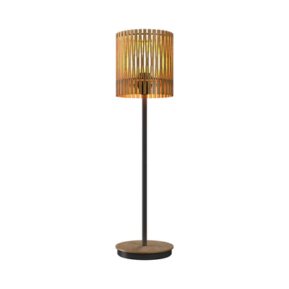 Living Hinges 7087 Table Lamp in Louro Freijo (23.62-Inch).