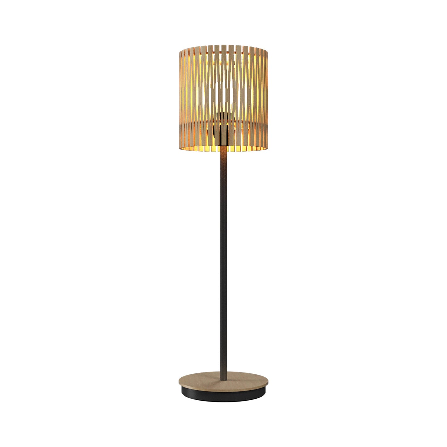 Living Hinges 7087 Table Lamp in Maple (23.62-Inch).