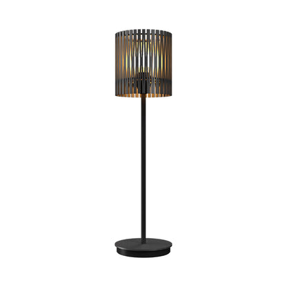 Living Hinges 7087 Table Lamp in Organic Lead Grey (23.62-Inch).
