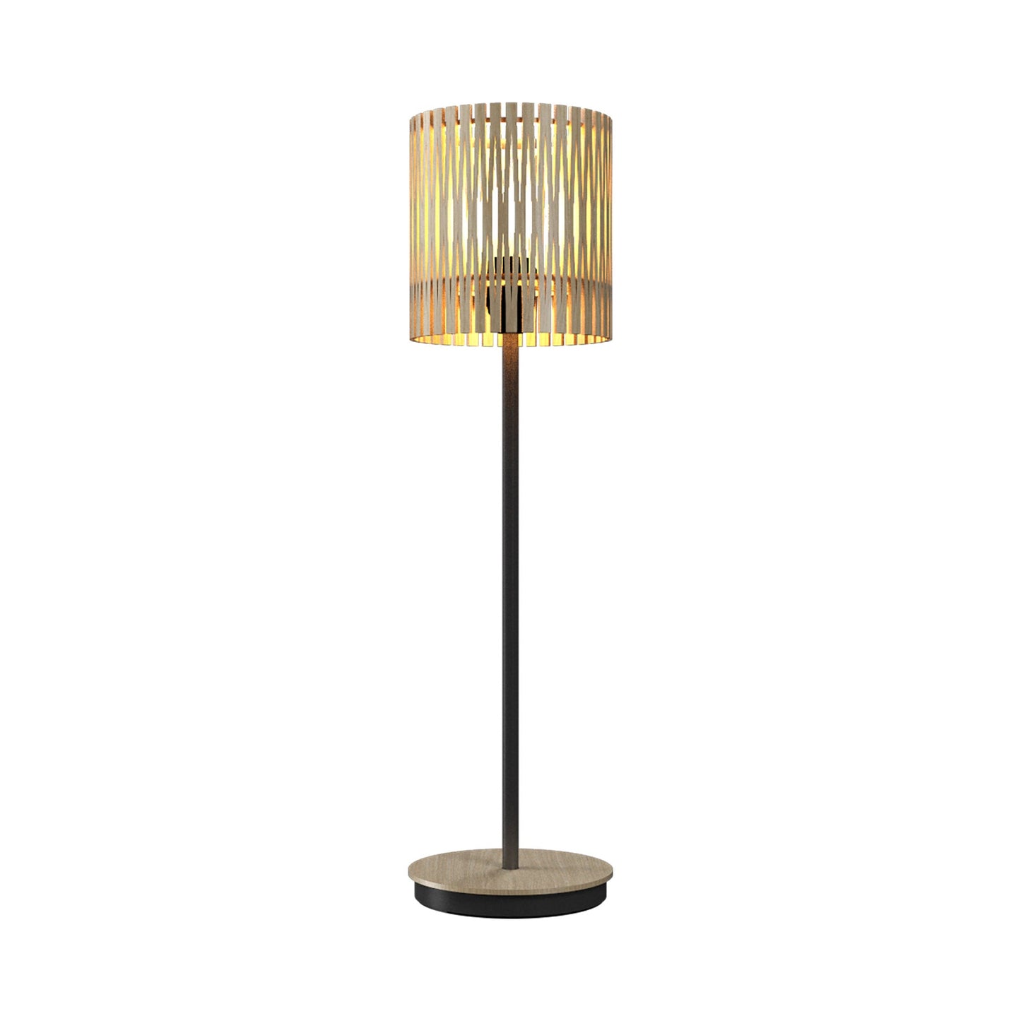 Living Hinges 7087 Table Lamp in Sand (23.62-Inch).
