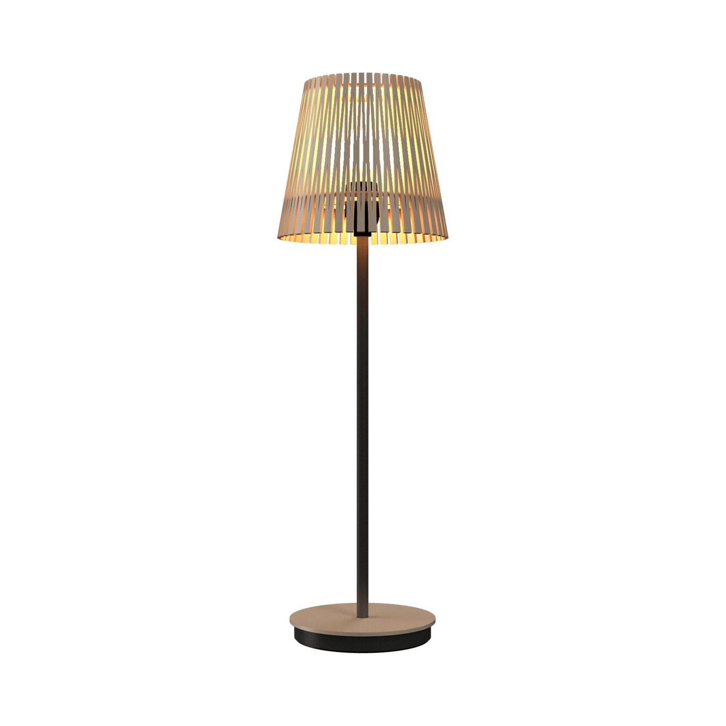 Living Hinges 7089 Table Lamp in Organic Cappuccino (23.62-Inch).
