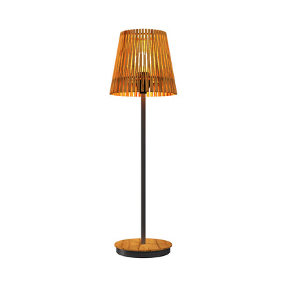 Living Hinges 7089 Table Lamp in Teak (23.62-Inch).