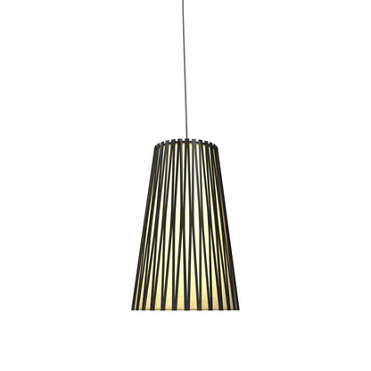 Living Hinges Pendant Light in Charcoal (Small).