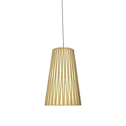 Living Hinges Pendant Light in Sand (Small).