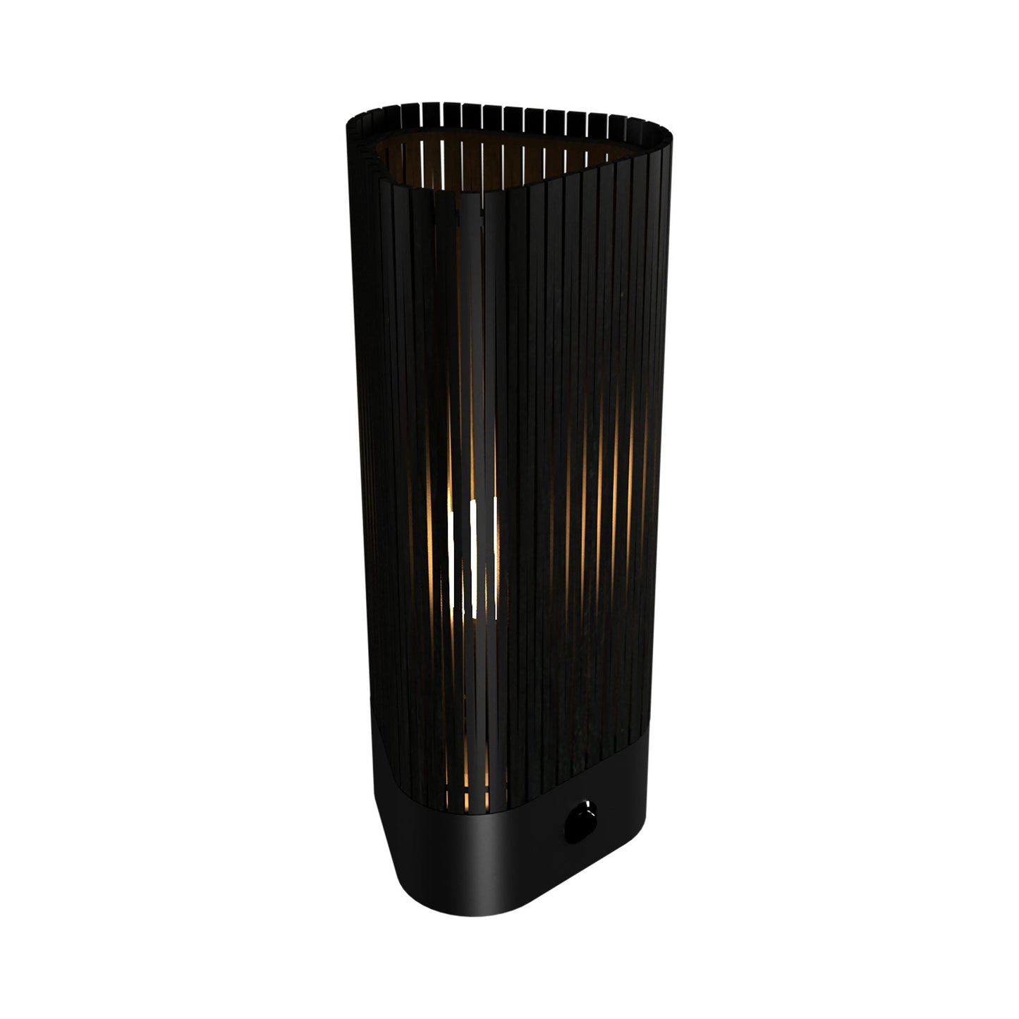Living Hinges Table Lamp in Charcoal.