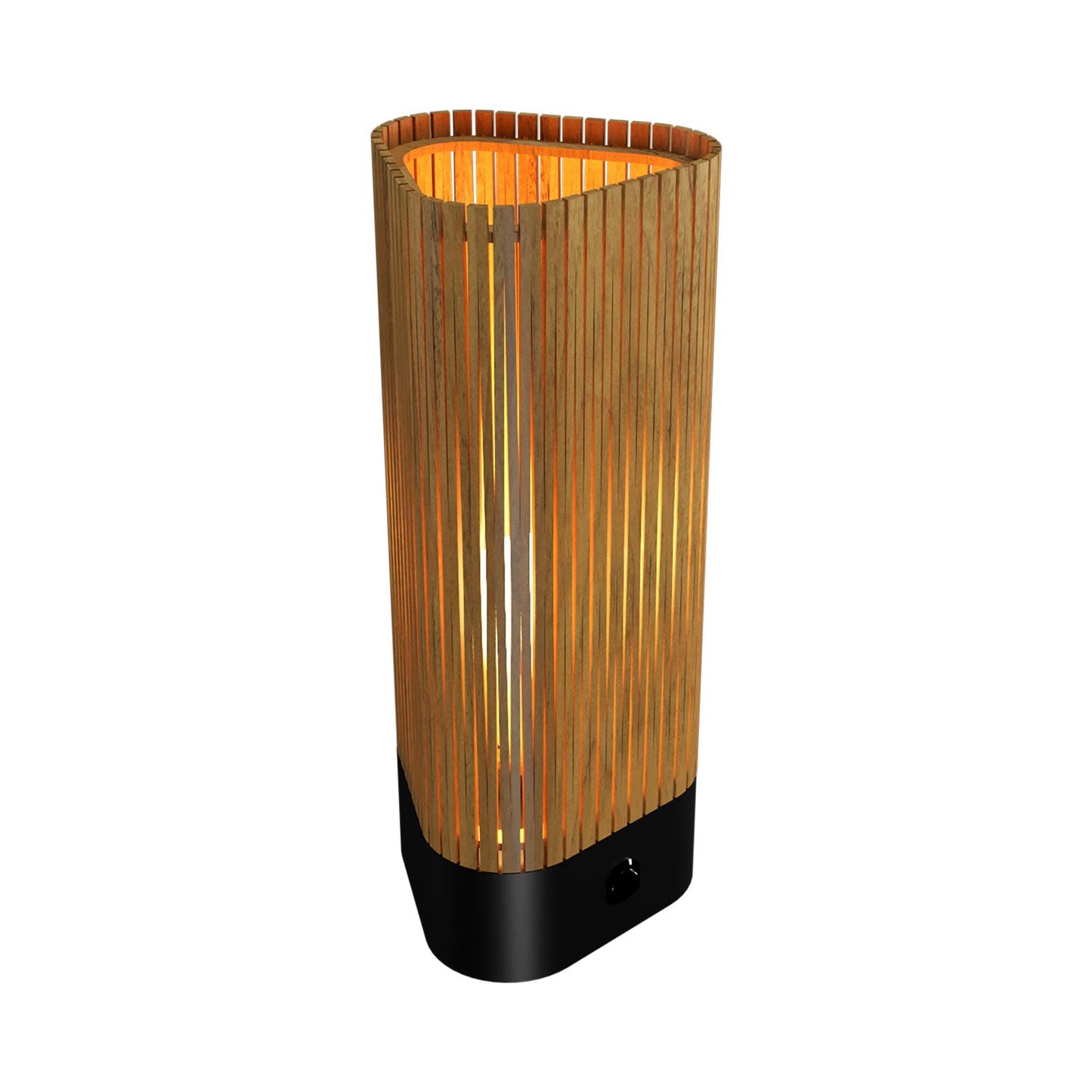 Living Hinges Table Lamp in Louro Freijo.