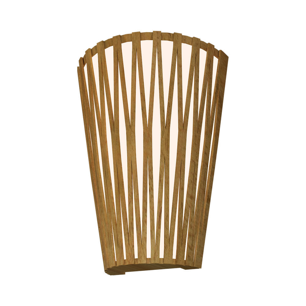 Living Hinges Wall Light in Louro Freijo.