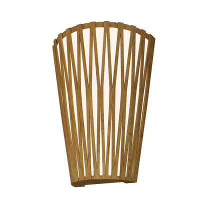Living Hinges Wall Light in Louro Freijo.