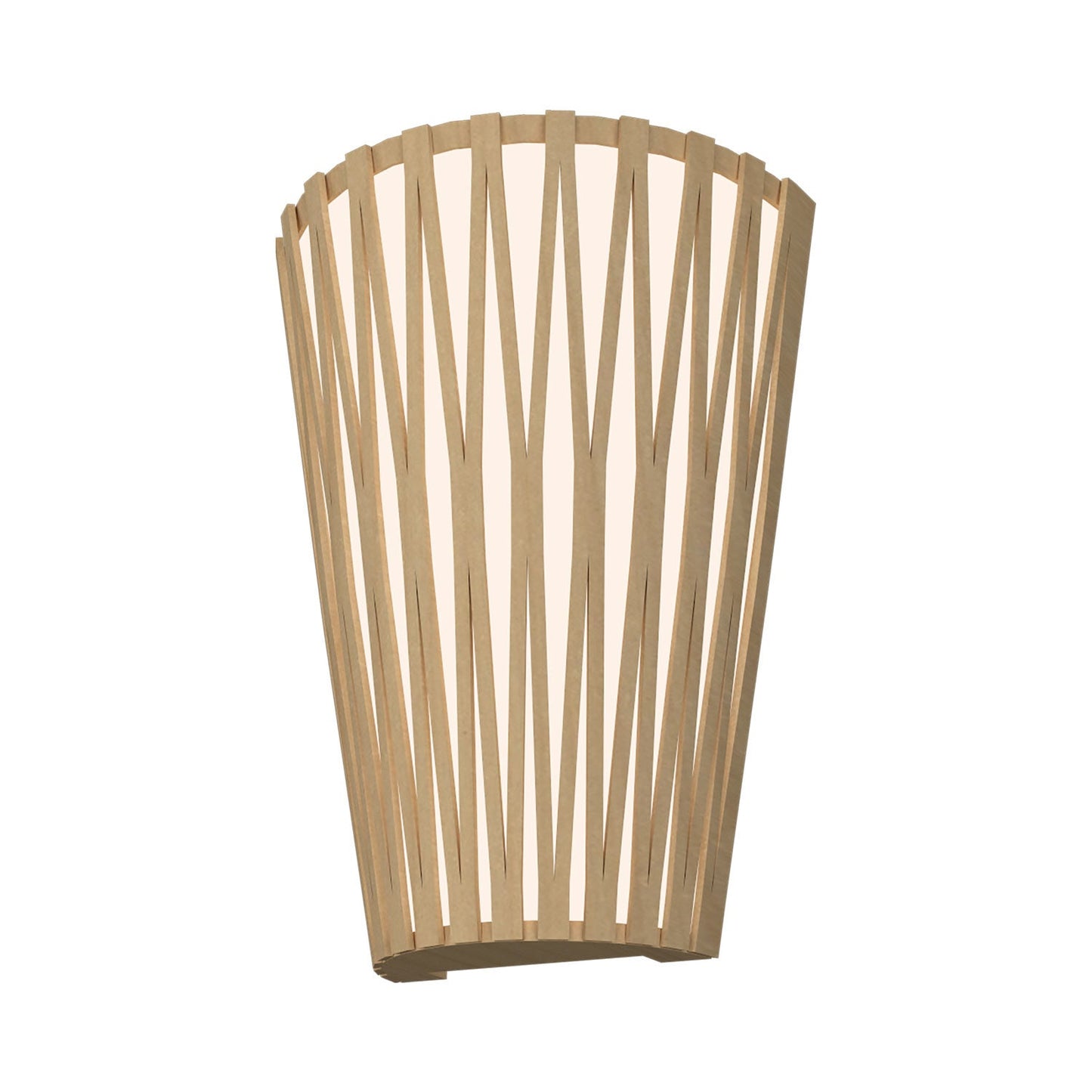Living Hinges Wall Light in Maple.