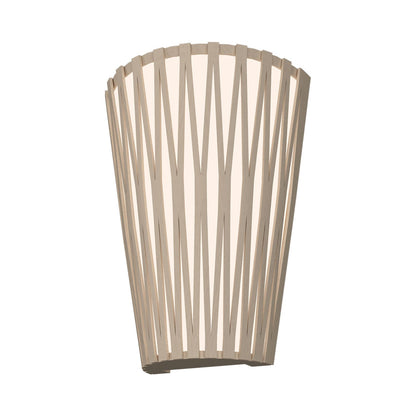 Living Hinges Wall Light in Organic Cappuccino.