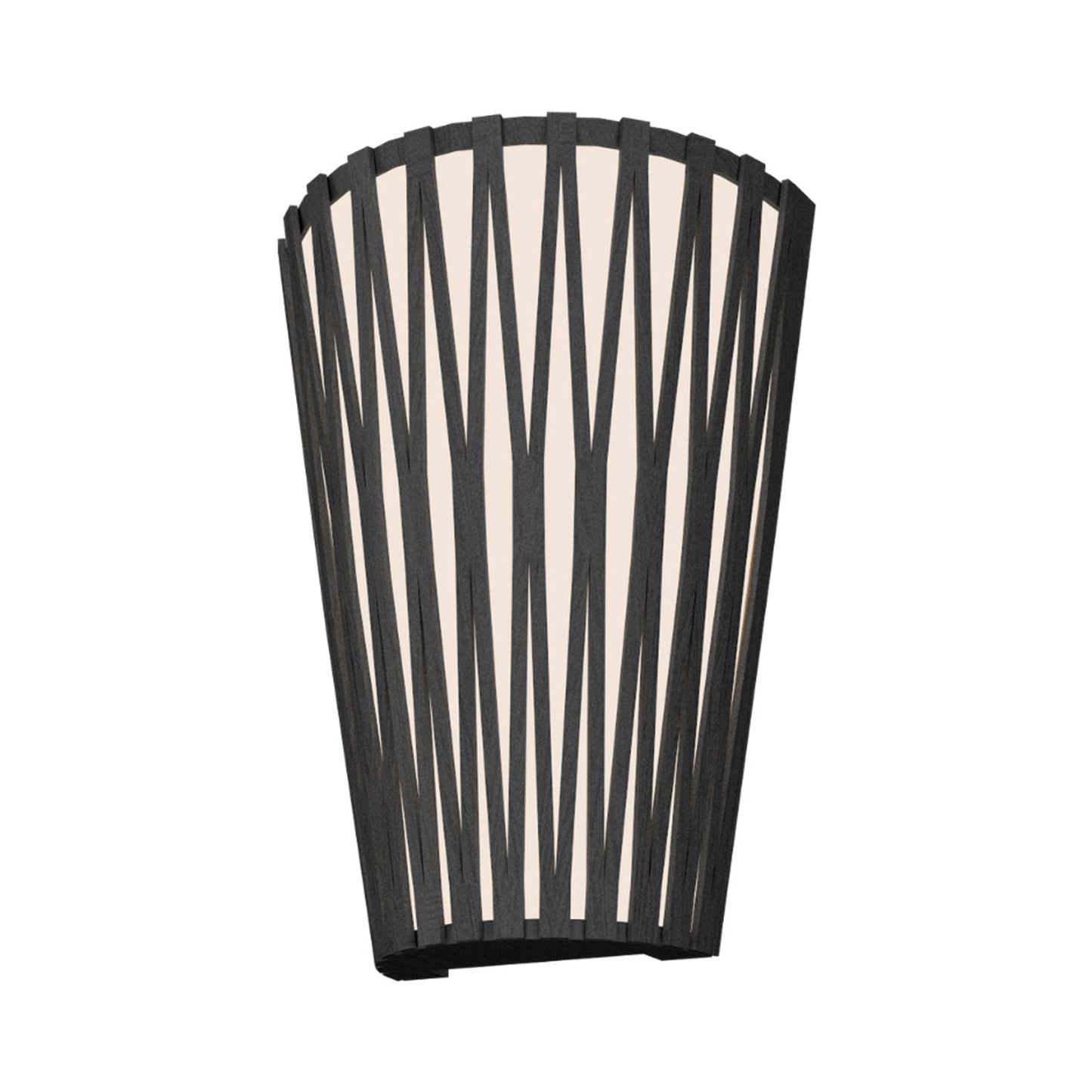 Living Hinges Wall Light in Organic Lead Grey.