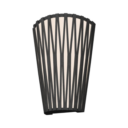 Living Hinges Wall Light in Organic Lead Grey.