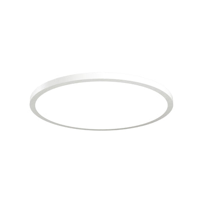 Naiá LED Flush Mount Ceiling Light in Organic White (Small).
