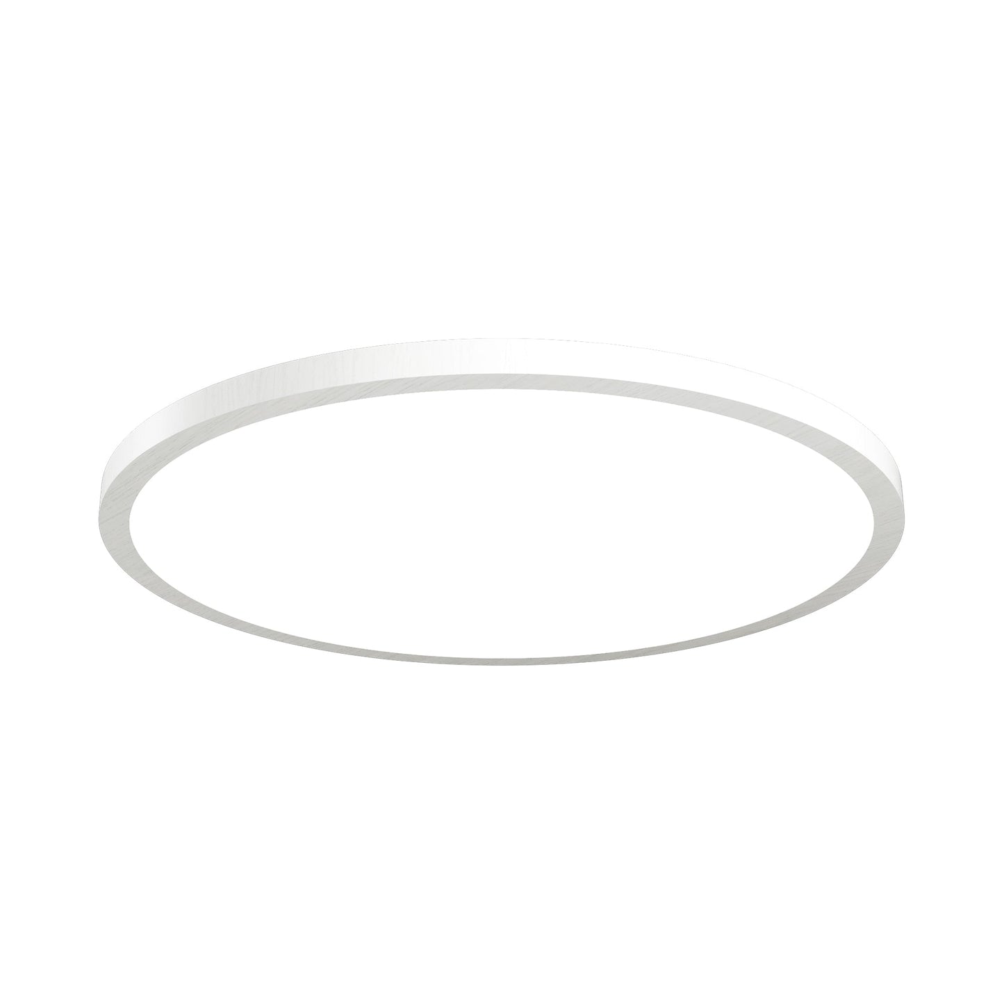 Naiá LED Flush Mount Ceiling Light in Organic White (Medium).