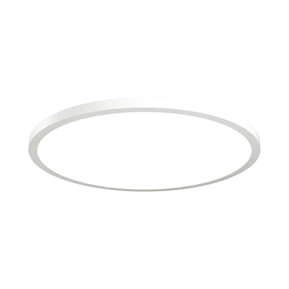 Naiá LED Flush Mount Ceiling Light in Organic White (Medium).