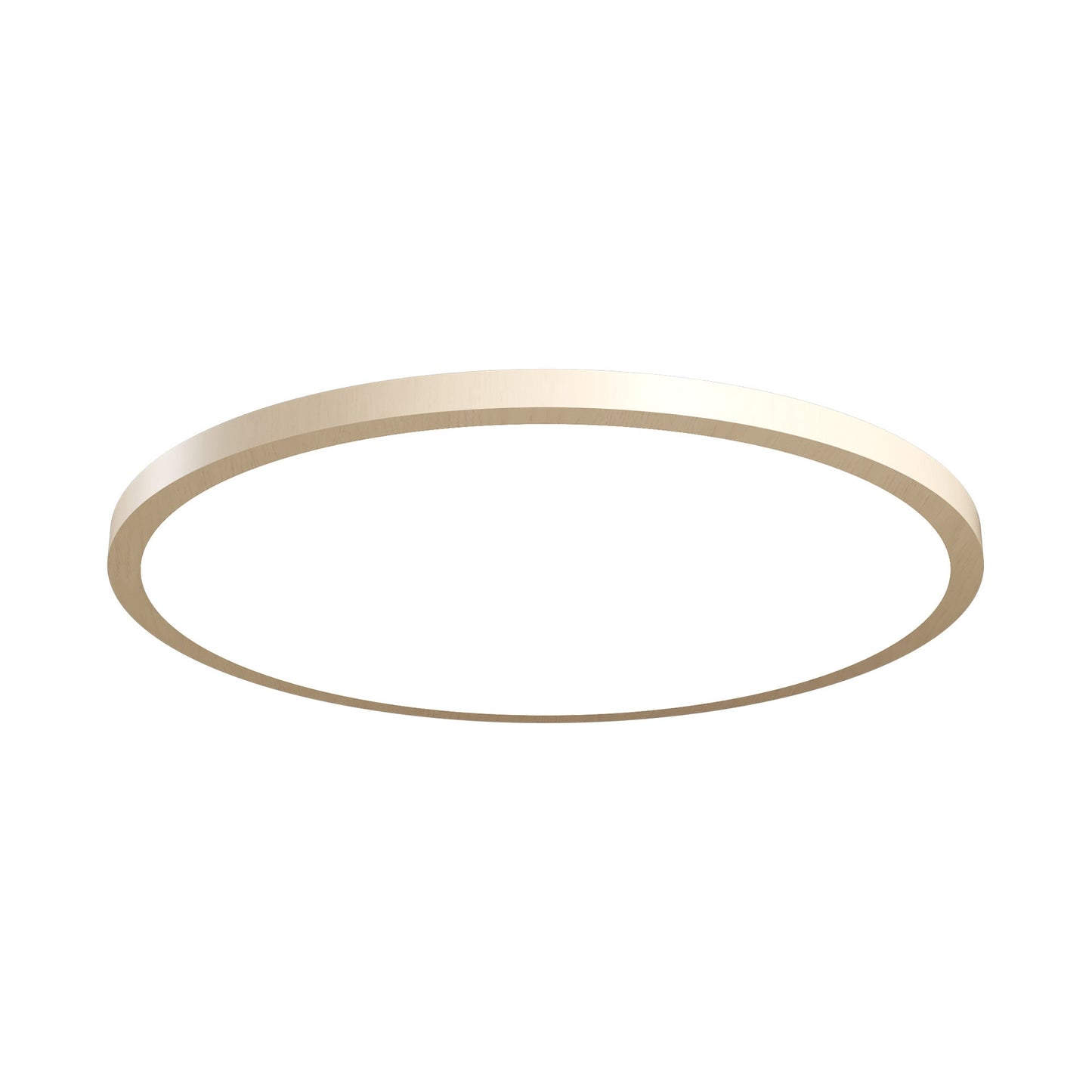 Naiá LED Flush Mount Ceiling Light in Organic Cappuccino (Medium).