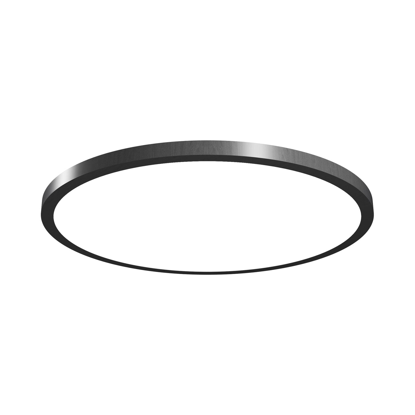 Naiá LED Flush Mount Ceiling Light in Organic Lead Grey (Medium).