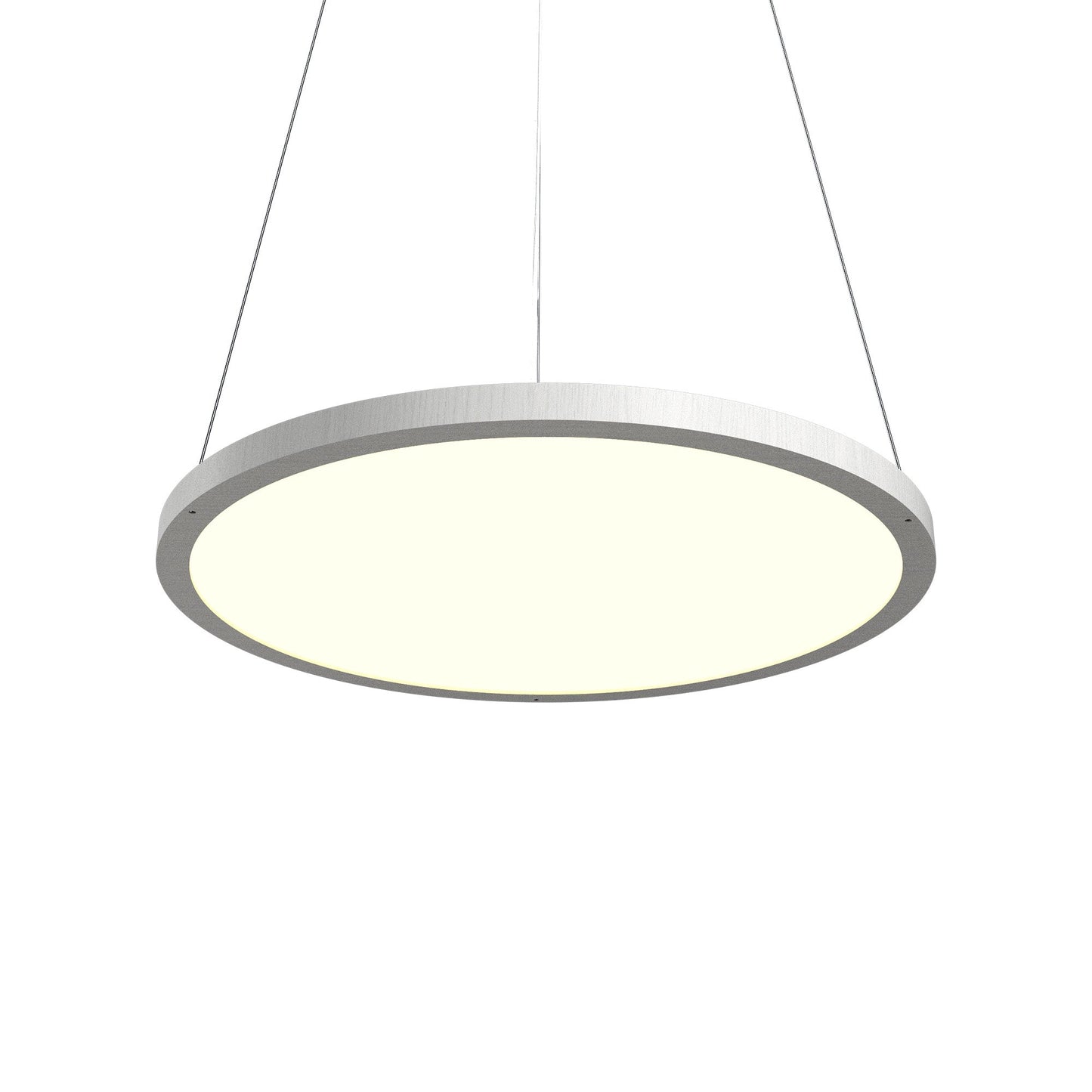Naiá LED Suspension Light in Organic White (Small).