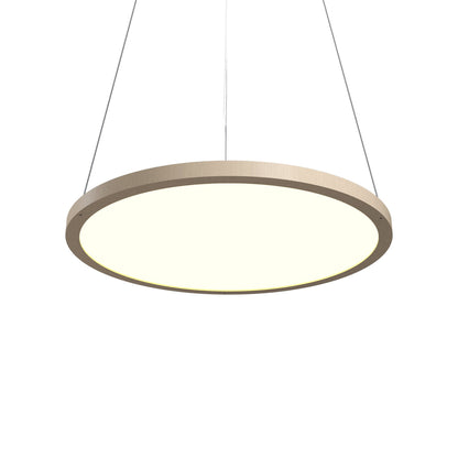 Naiá LED Suspension Light in Organic Cappuccino (Small).