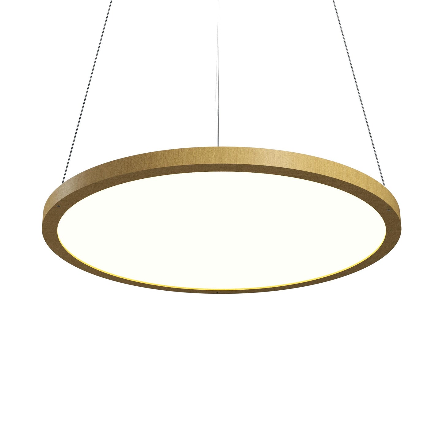 Naiá LED Suspension Light in Organic Gold (Medium).