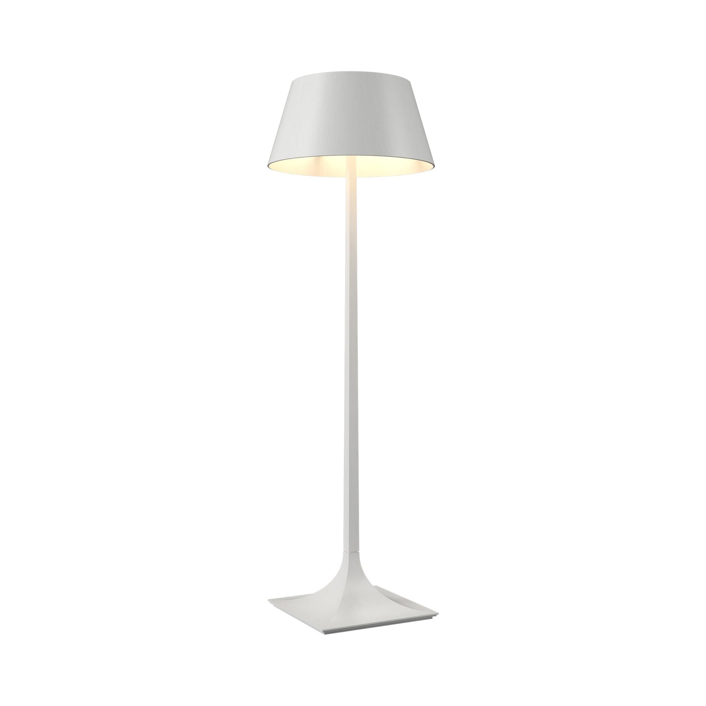 Nostalgia Floor Lamp in Organic White.
