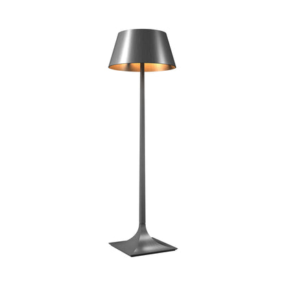 Nostalgia Floor Lamp in Organic Lead Grey.