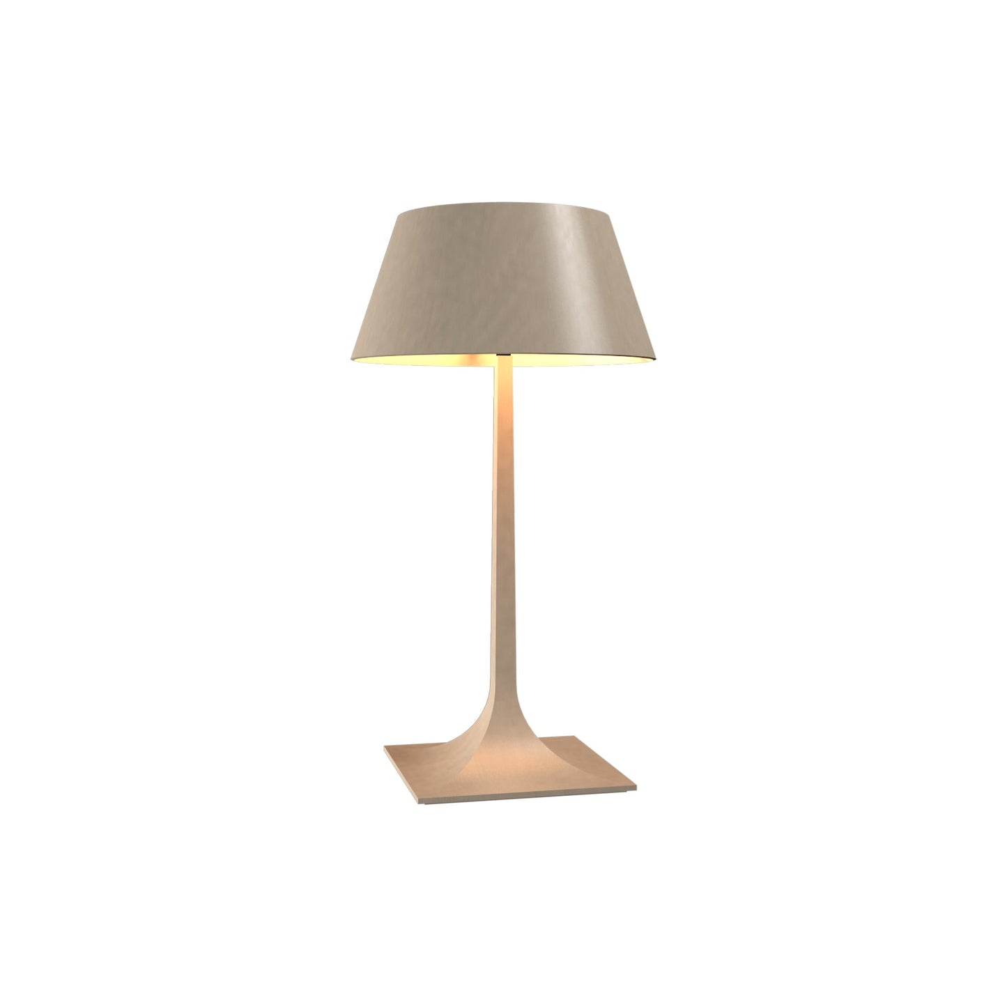Nostalgia Table Lamp in Organic Cappuccino (Small).
