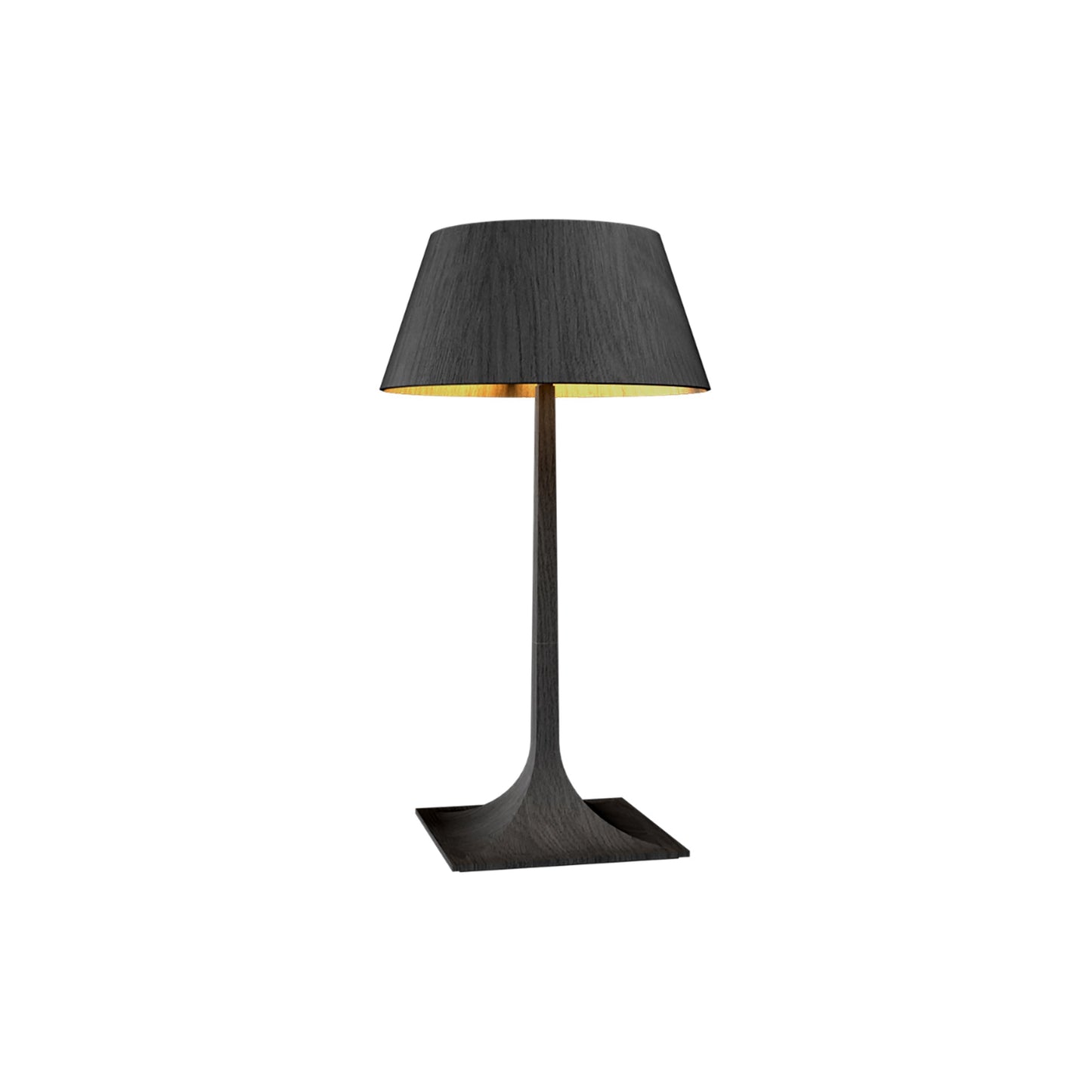 Nostalgia Table Lamp in Organic Lead Grey (Small).