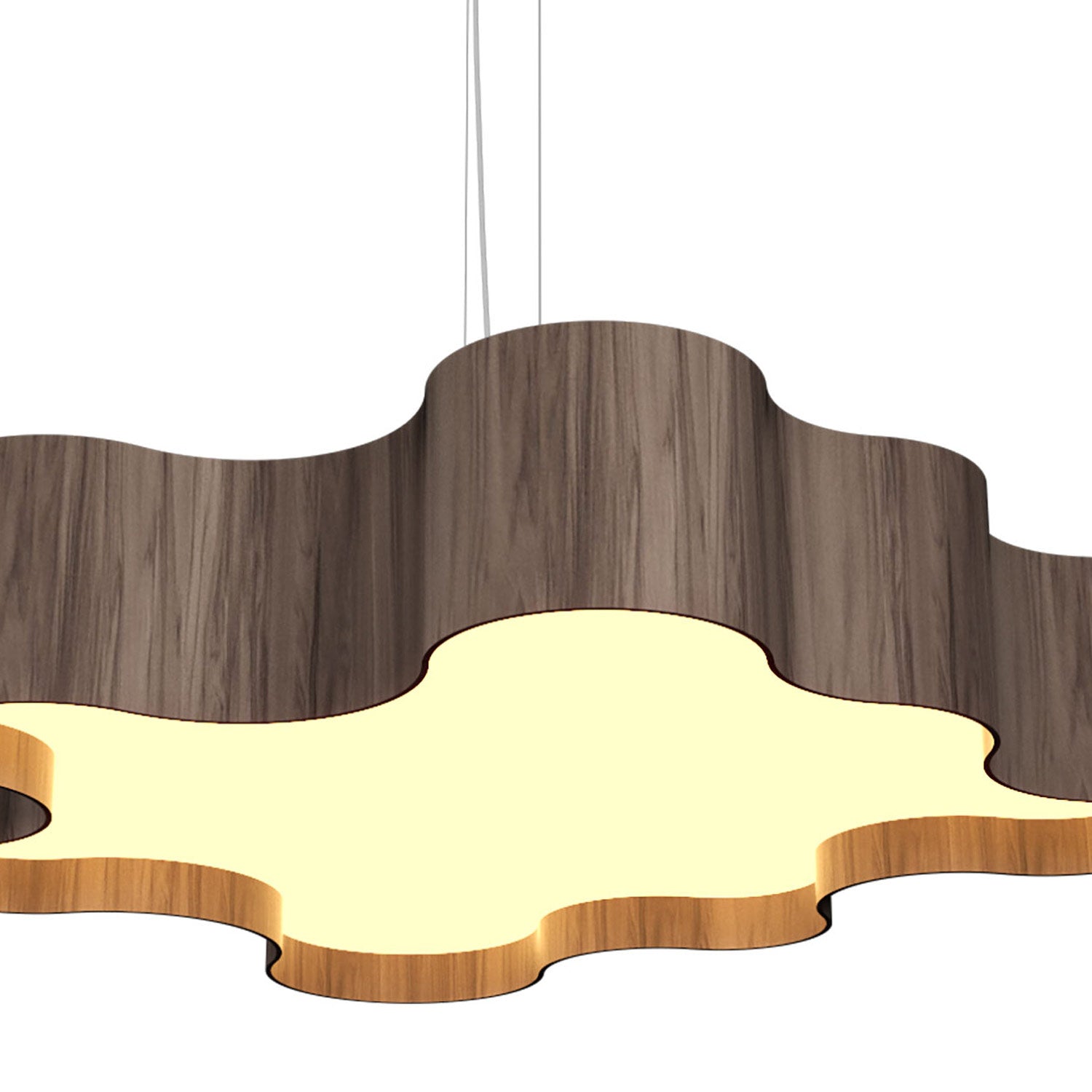 Organic 1200 LED Pendant Light in Detail.