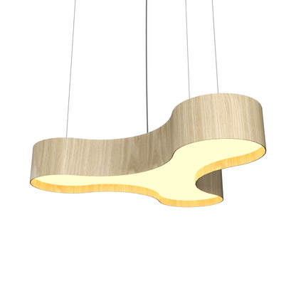 Organic 1222 LED Pendant Light in Sand.