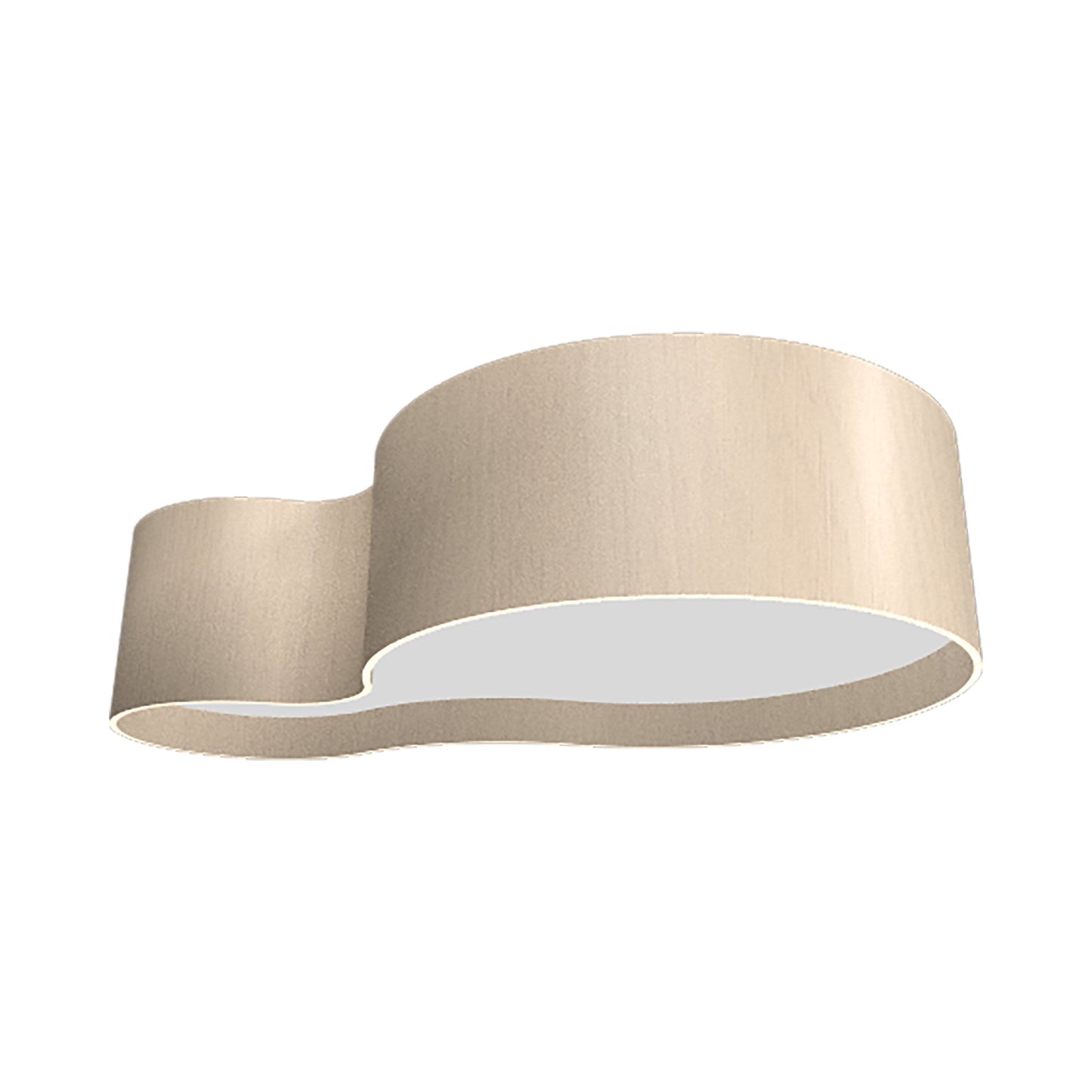 Organic 5064 LED Flush Mount Ceiling Light in Organic Cappuccino.