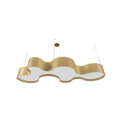 Organico LED Pendant Light in Organic Gold (59.06-Inch).