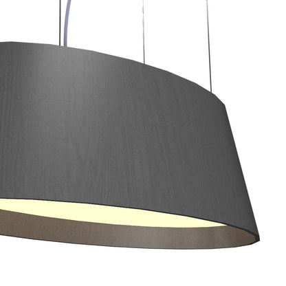 Oval 1218 LED Pendant Light in Detail.
