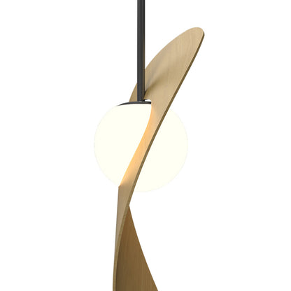 Oyster 1511 Pendant Light in Detail.