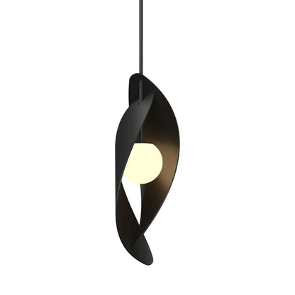 Oyster 1512 Pendant Light in Charcoal.