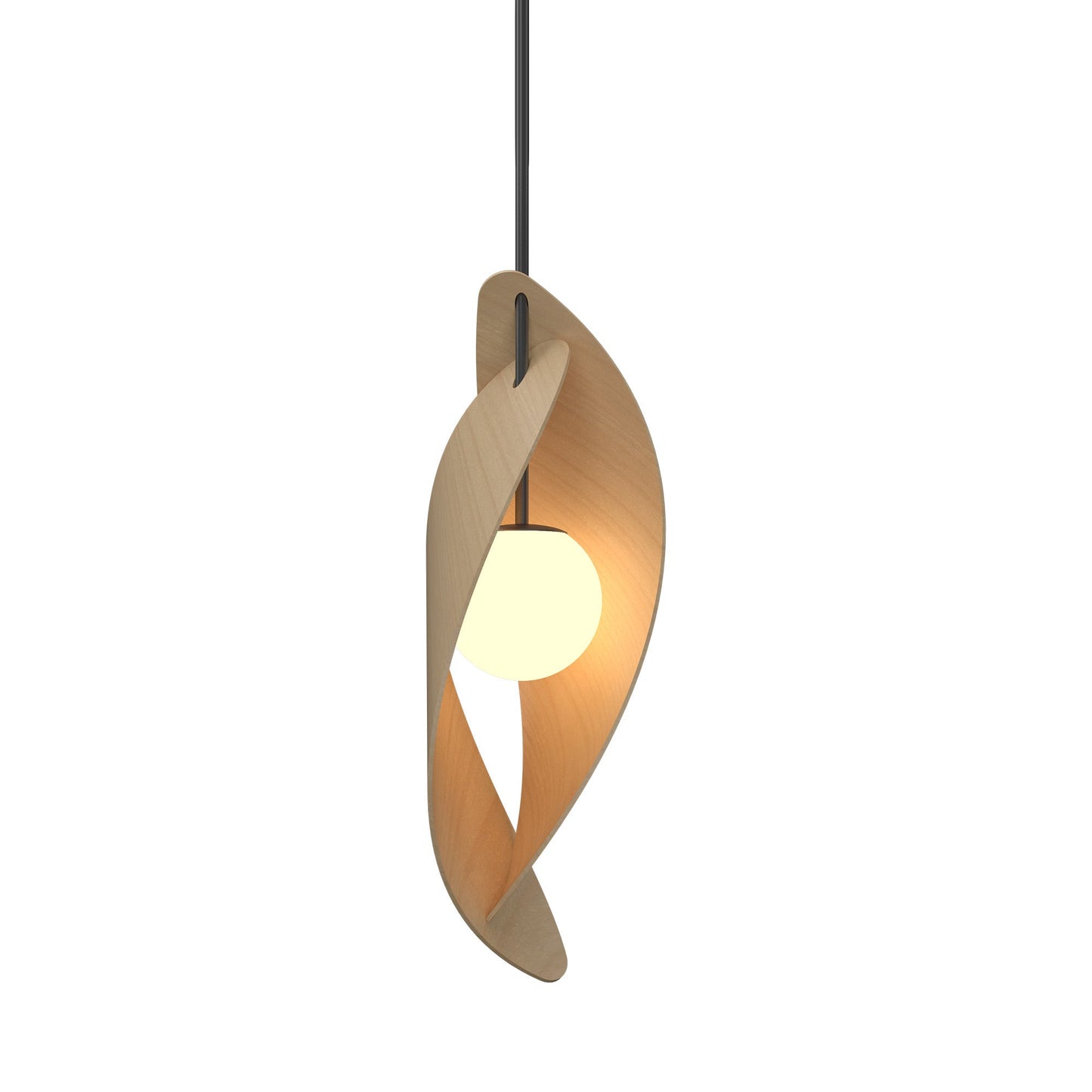 Oyster 1512 Pendant Light in Maple.