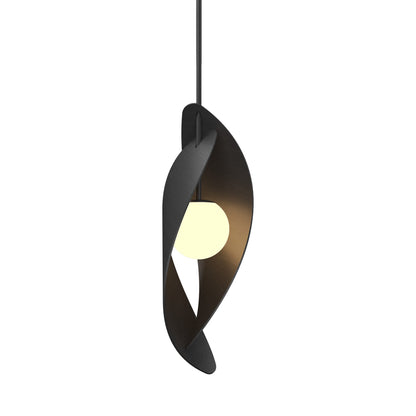 Oyster 1512 Pendant Light in Organic Lead Grey.